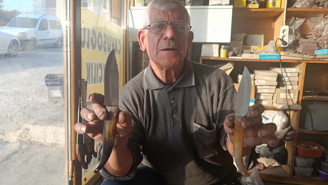 75 yaşındaki usta, baba mesleğini sürdürüyor