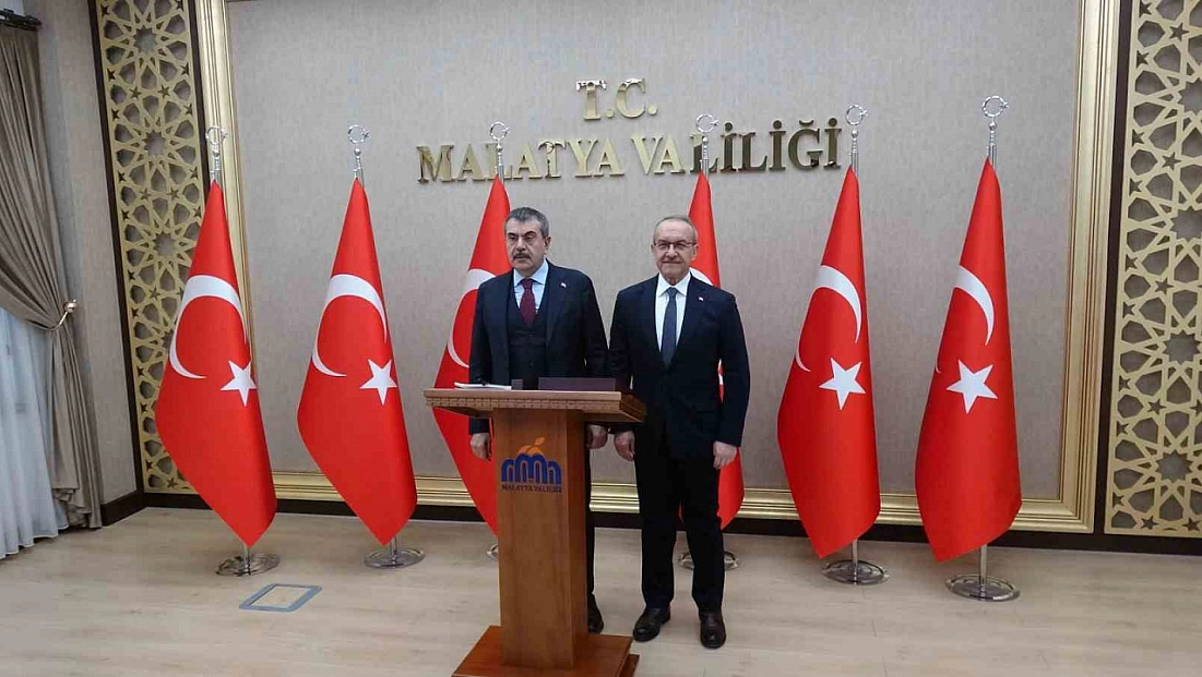 Bakan Tekin, Malatya'da eğitim yatırımlarını inceledi