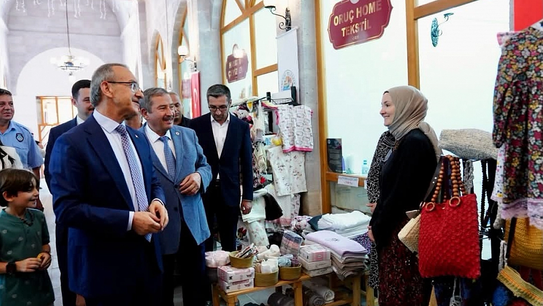 Tarihi Bedestende dikkat çeken ziyaret