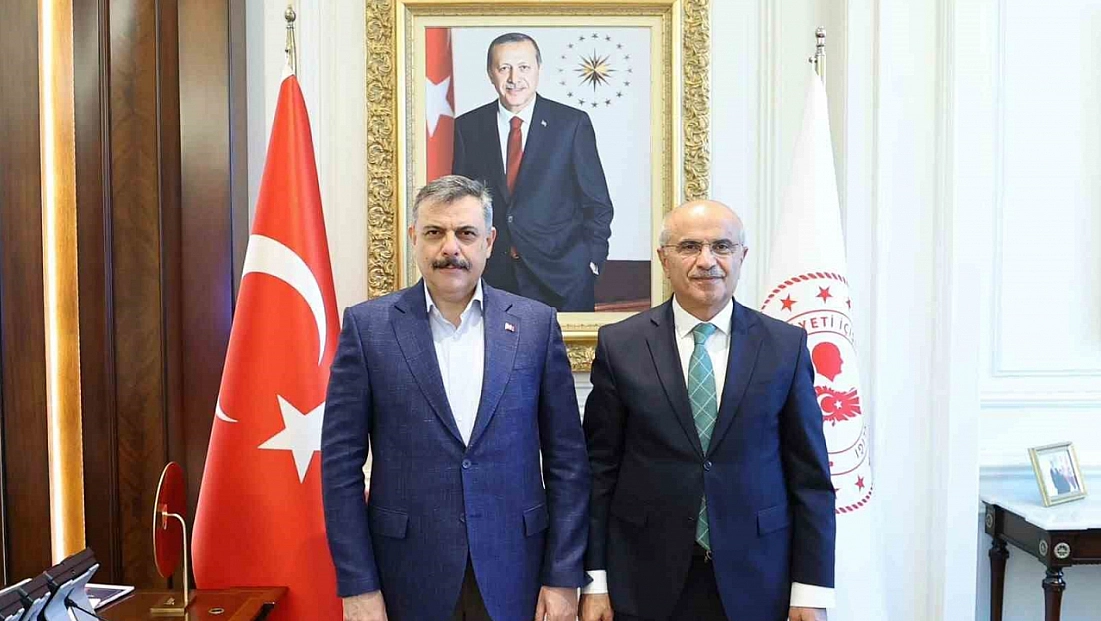 Başkan Er, Bakan Çiftçi ile Ankara'da görüştü