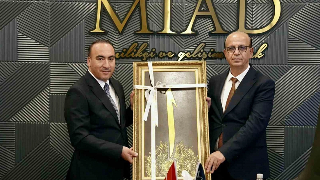 İlhan Geçit, MİAD Malatya Şubesi'ni ziyaret etti