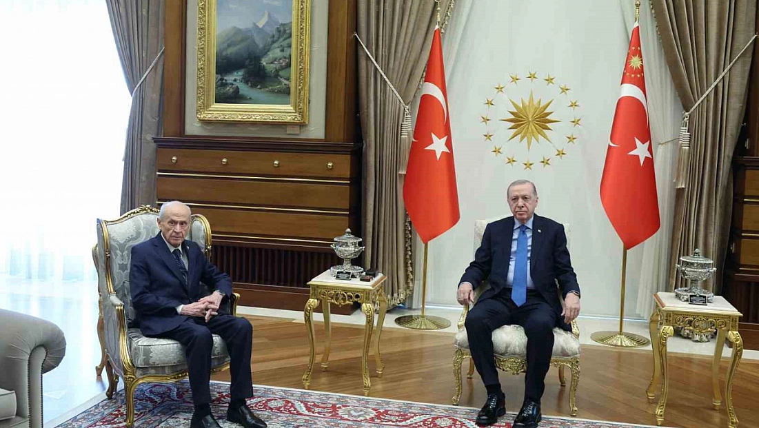 Erdoğan, Bahçeli ile görüştü