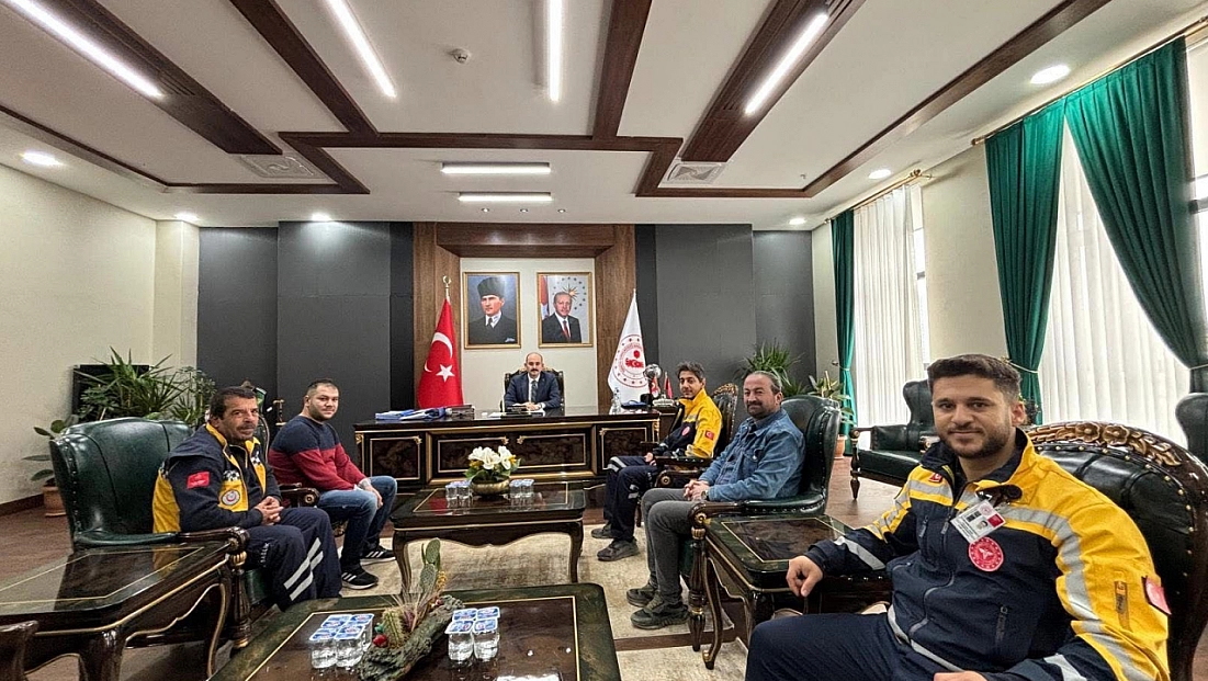 Doğanşehir’de Kaymakam Sungur’a Anlamlı Ziyaret