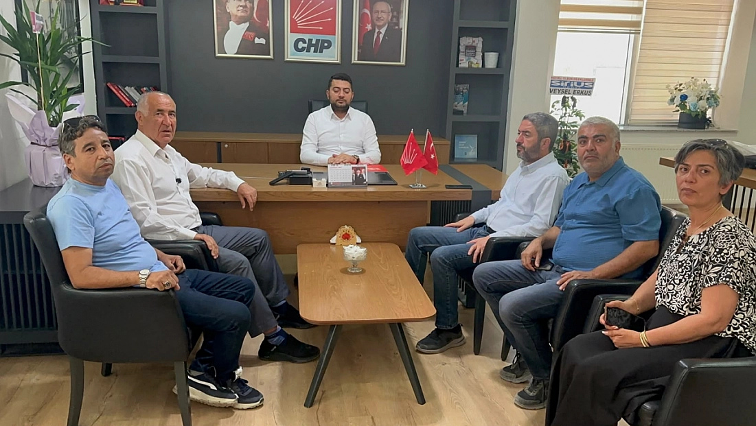 Eski yöneticilerden yeni başkana ziyaret!