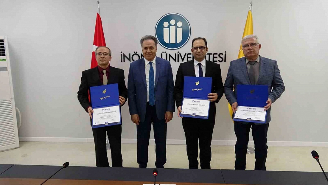 İnönü Üniversitesinde 5 yeni program akredite oldu