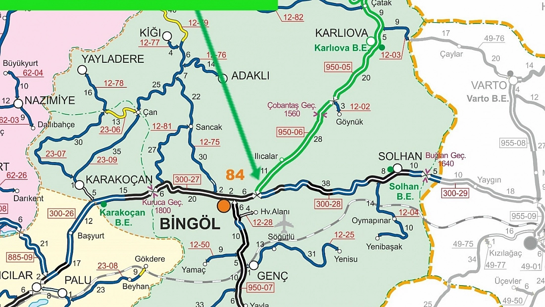 Karla kapanan yollar yeniden açıldı