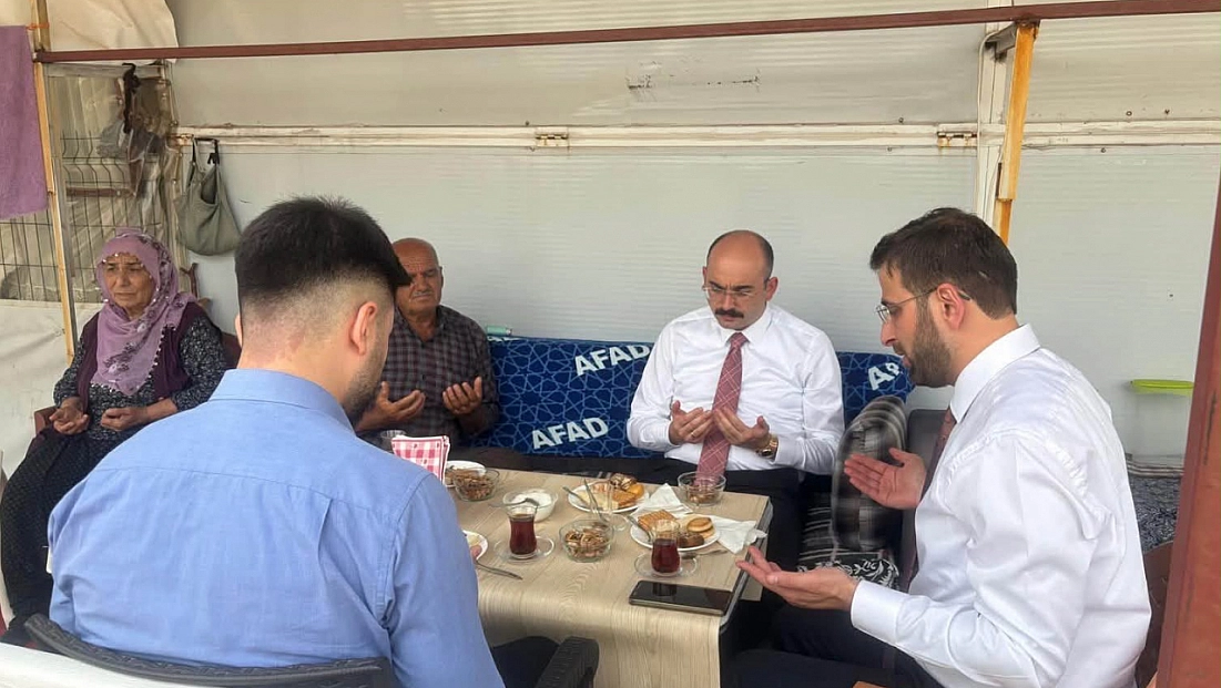 Kaymakamı Sungur’dan şehit ailelerine ziyaret