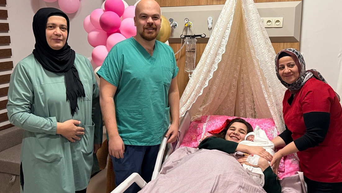 2026 yılınının ilk bebeği 'Rüya' oldu