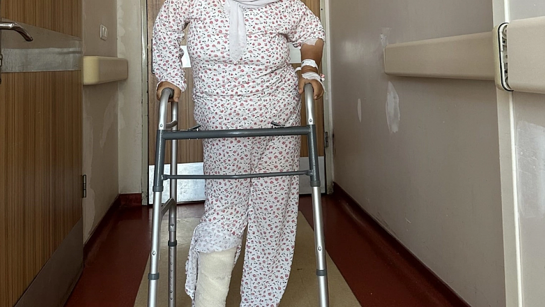 55 yıl sonra rahat yürümeye başladı