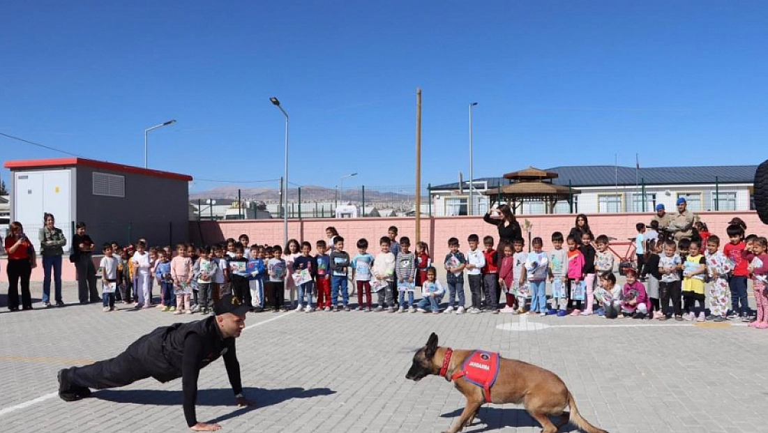 550 öğrenciye trafik güvenliği eğitimi verildi