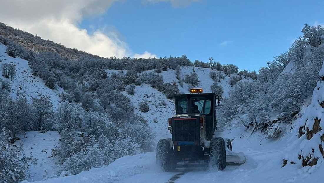 88 köy yolunda ulaşım çalışmaları devam ediyor