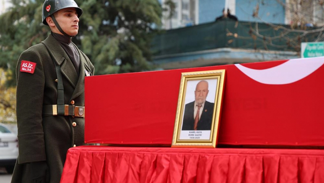 95 yaşındaki Kore Gazisi son yolculuğuna uğurlandı