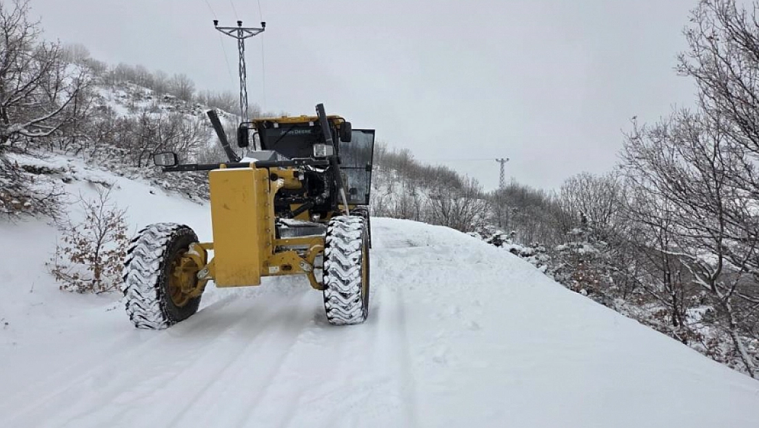 96 köy yolu ulaşıma açıldı