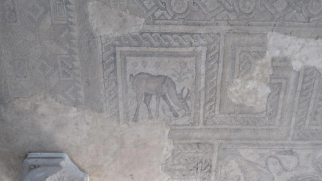 Altıntepe Kalesi drone ile görüntülendi