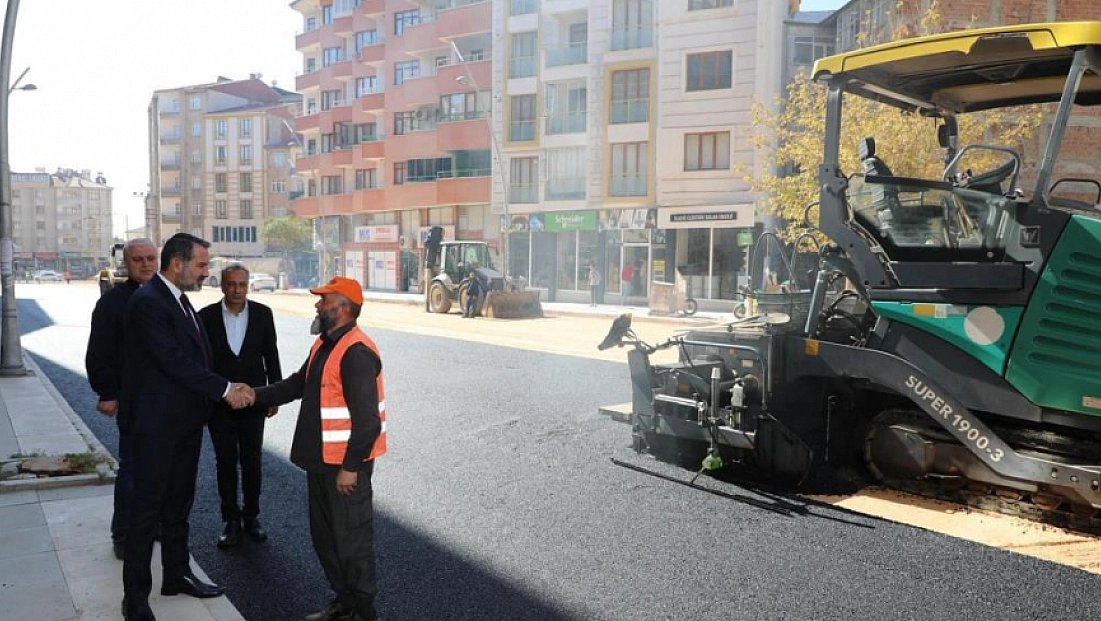 Altyapı çalışmalarında sona gelindi