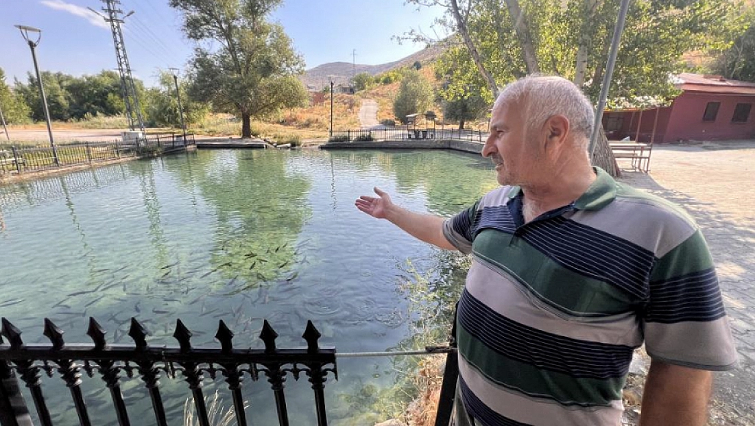 Balıklı göl doğal güzelliğiyle ziyaretçilerini ağırlıyor