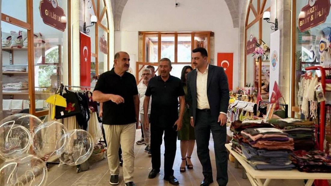 Başkan Bozkurt, eski başkanı Gürsoy’u ağırladı