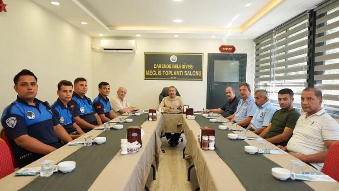 Başkan Bozkurt, zabıta ekipleriyle bir araya geldi