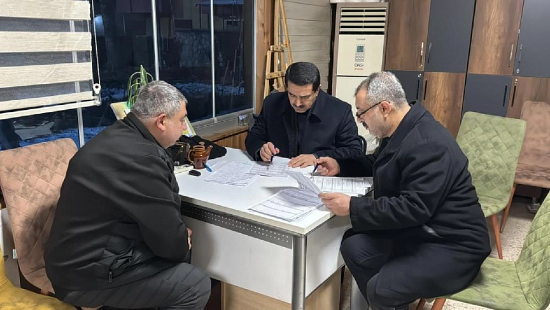 Başkan Taşkın ekiplerle birlikte sahada