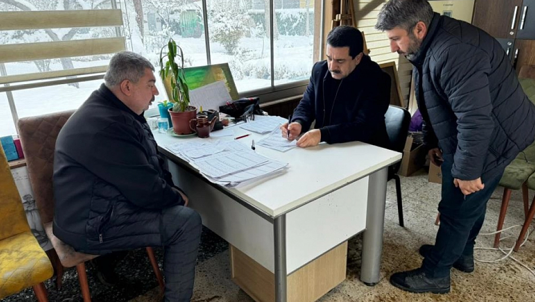 Başkanı Taşkın sahada gece gündüz mesai yapıyor