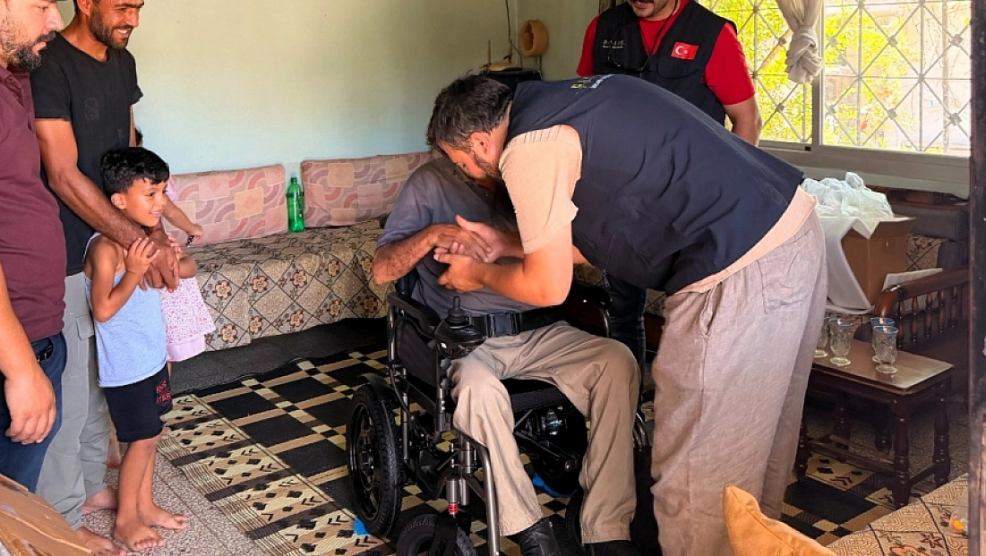 Bayırbucak’taki Türkmen ailelere insani yardım eli