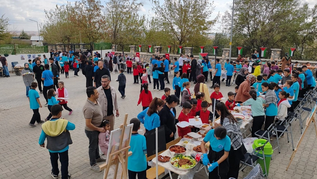 Bölükyayla'da 'Gazzeli Mazlumlara Nefes Ol' etkinliği düzenlendi