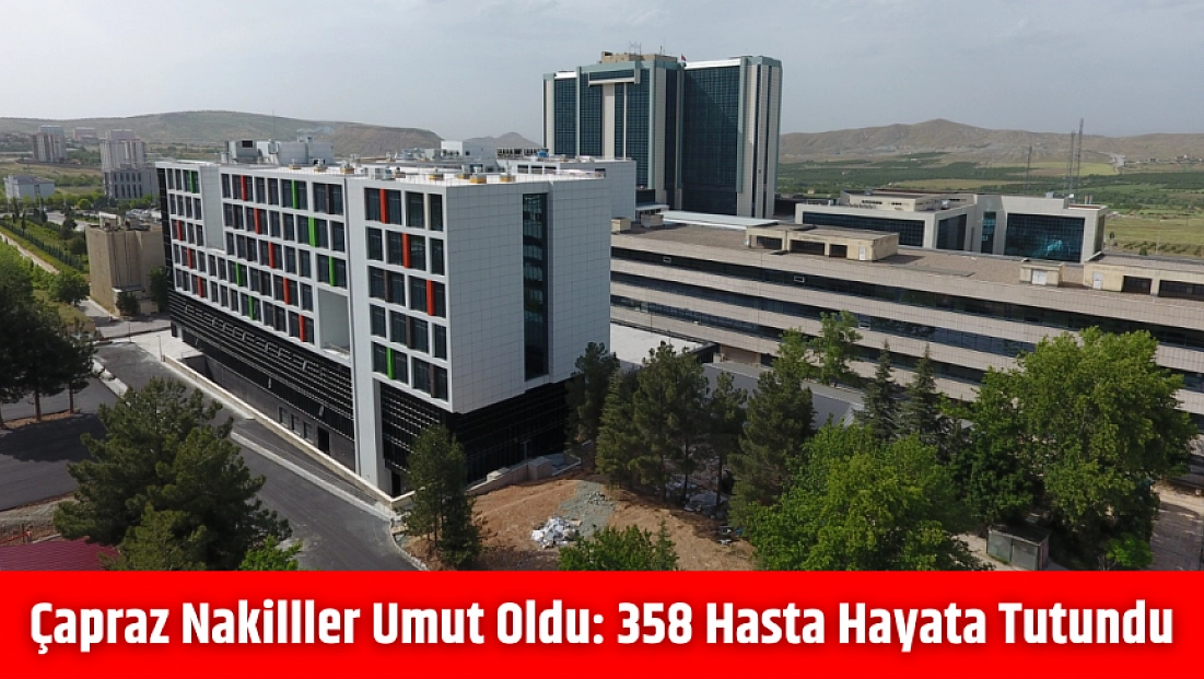 Çapraz nakilller umut oldu: 358 hasta hayata tutundu