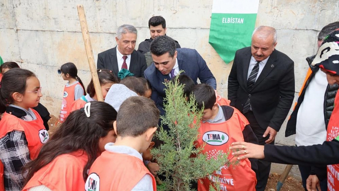 Cumhuriyet'in 103. yılına özel 103 fidan dikildi