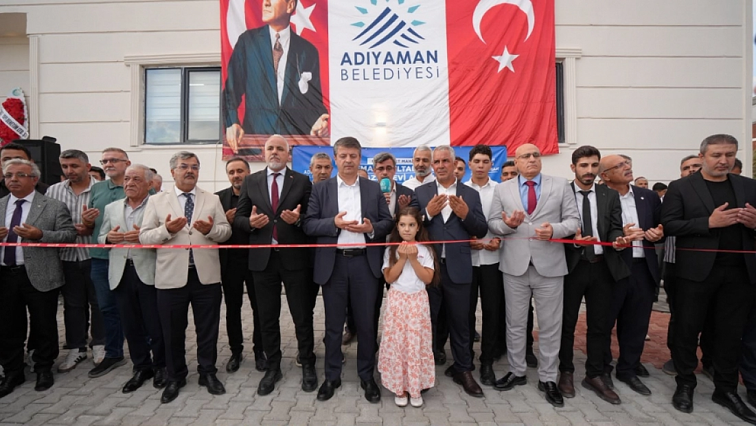 Cumhuriyet Mahallesi’ne yeni taziye evi açıldı