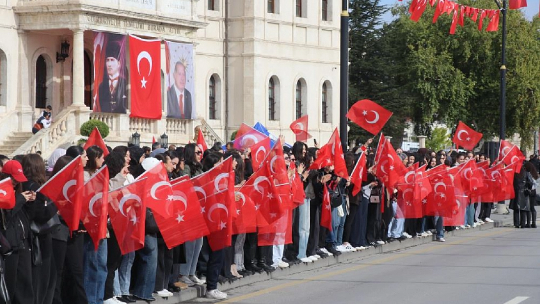 Cumhuriyetin 103. yılı coşkuyla kutlandı