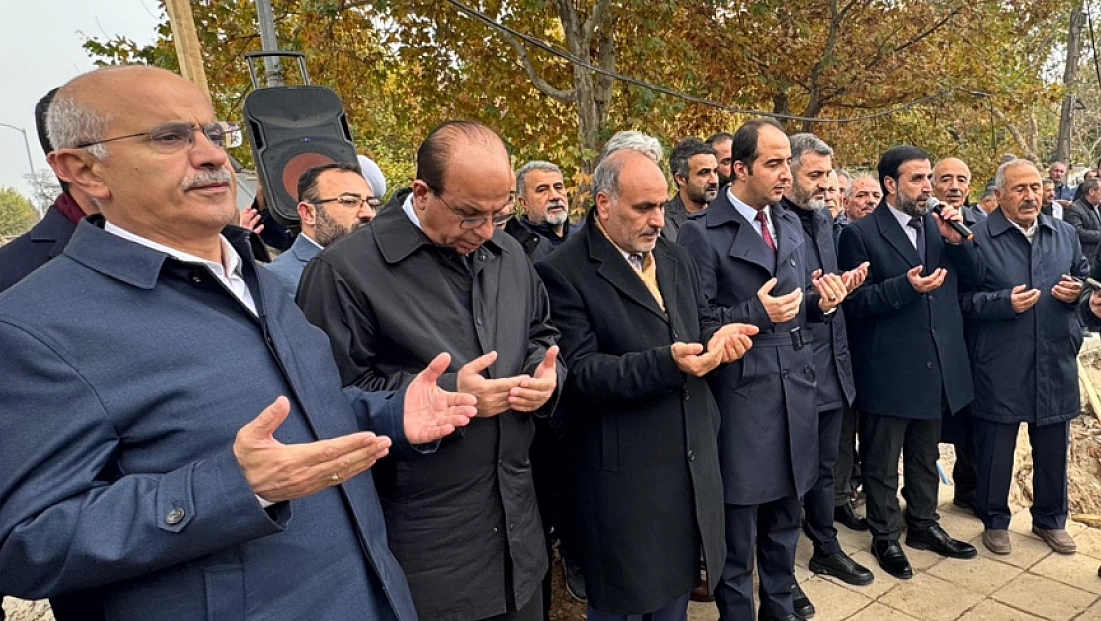 Dilek Merkez Camii'nin temeli atıldı