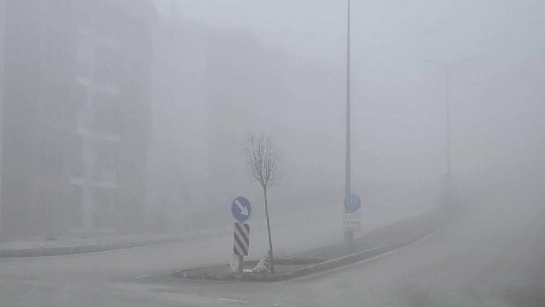 Elazığ’da sis etkili oldu