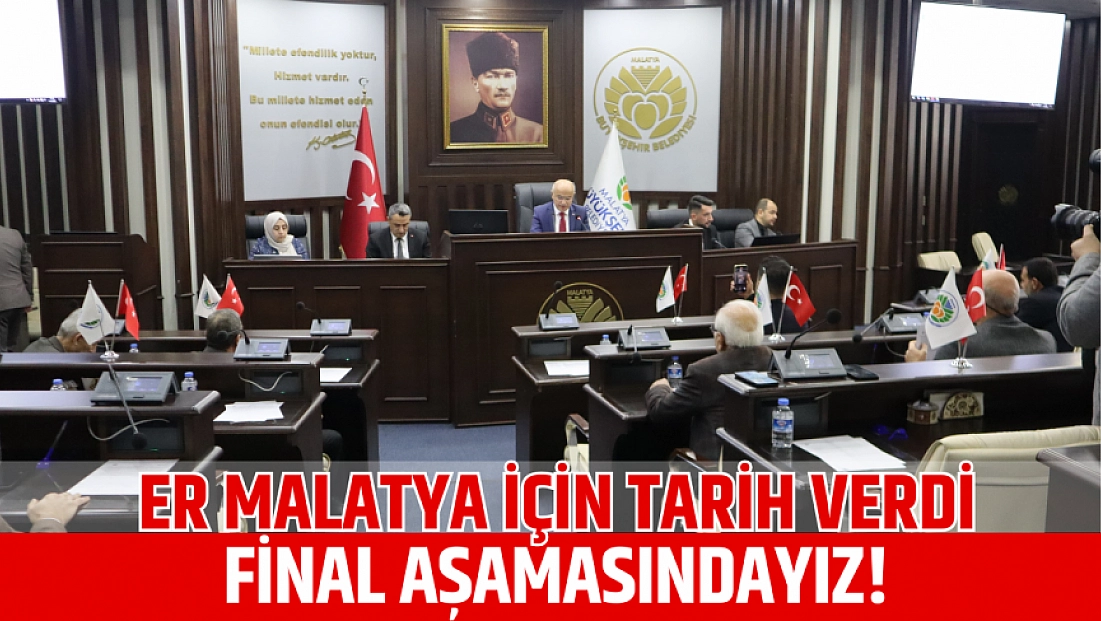 Er tarih verdi: Final aşamasındayız!