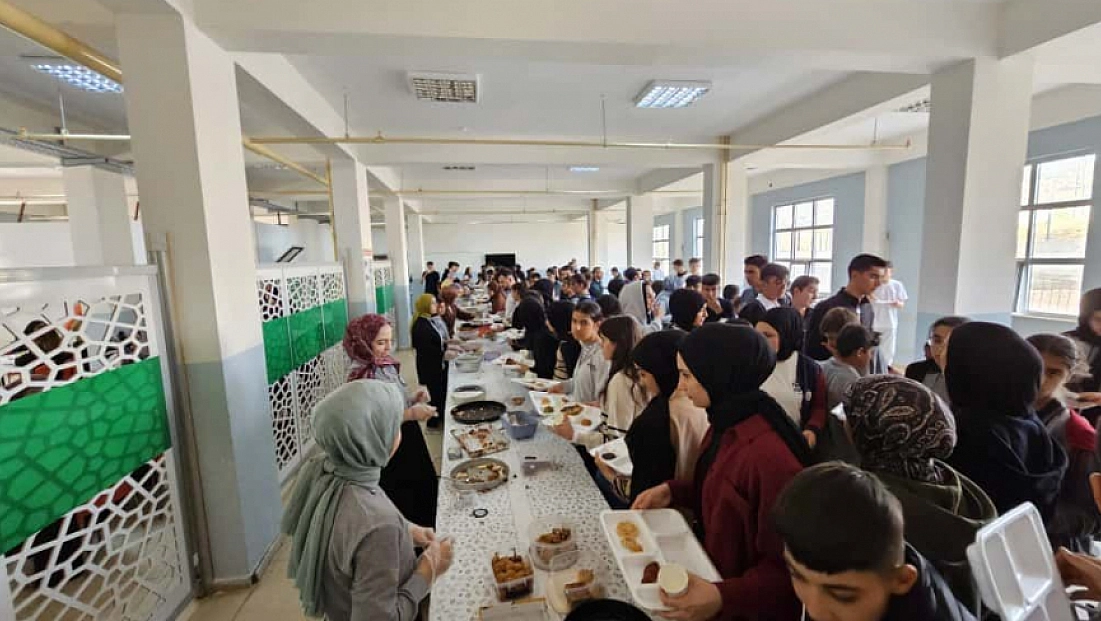 Gazze halkına yardım etkinliği