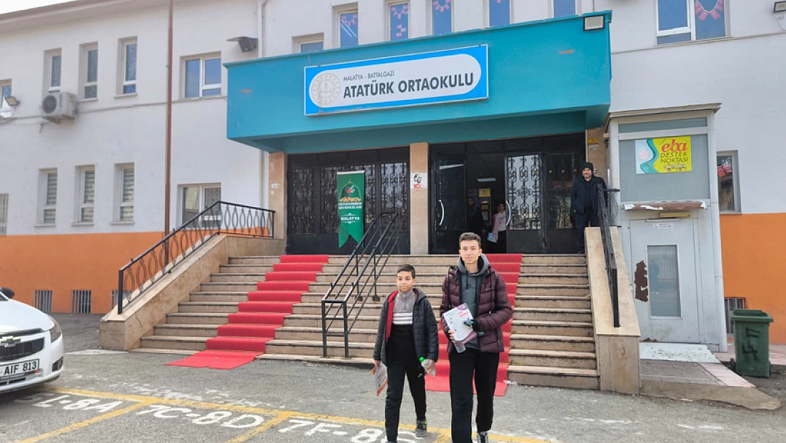 Gazzeli kardeşler Malatya’da yarıştı! Gazze’yi unutmadılar