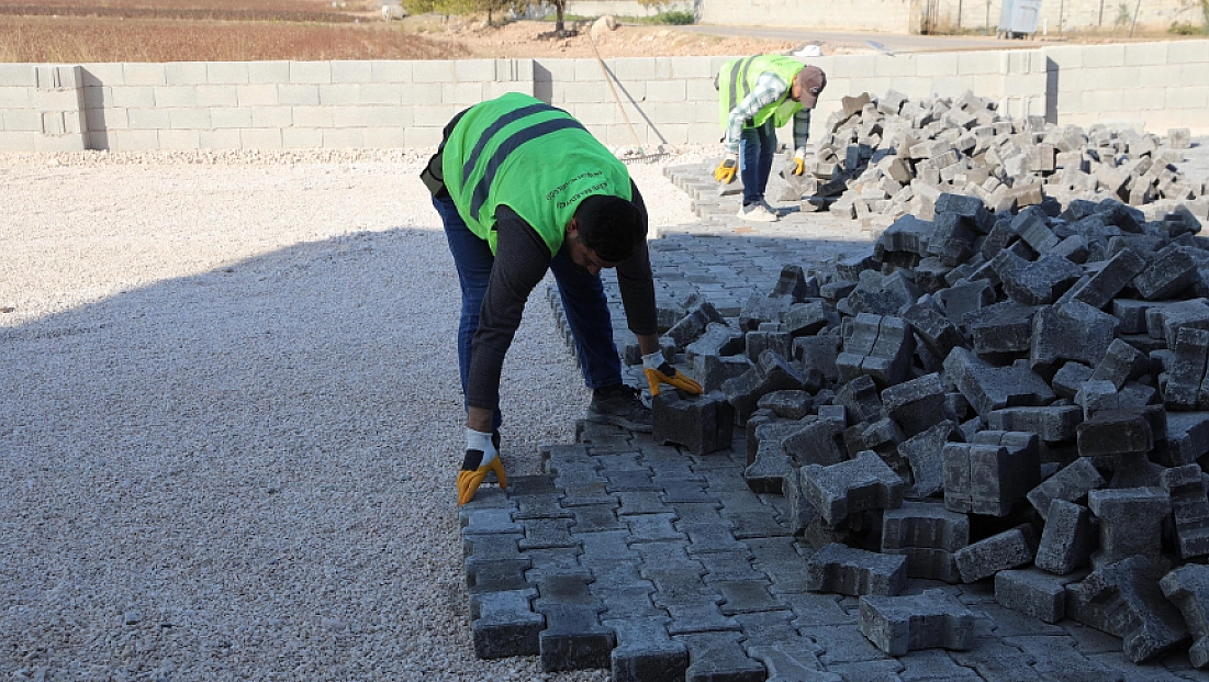 Haliliye’de çevre düzenleme çalışmaları devam ediyor