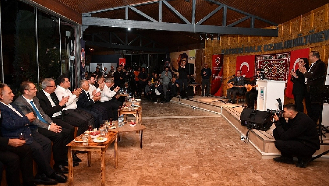 Halk Ozanları Kültür Evi açıldı