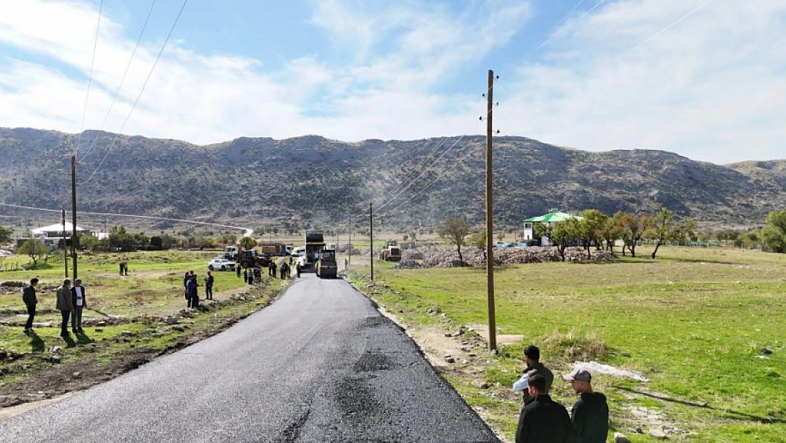Hani ile Elazığ arasındaki bağlantı yolu yenilendi