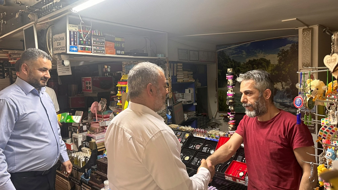 HÜDA PAR Heyetinden Malatya esnafına ziyaret