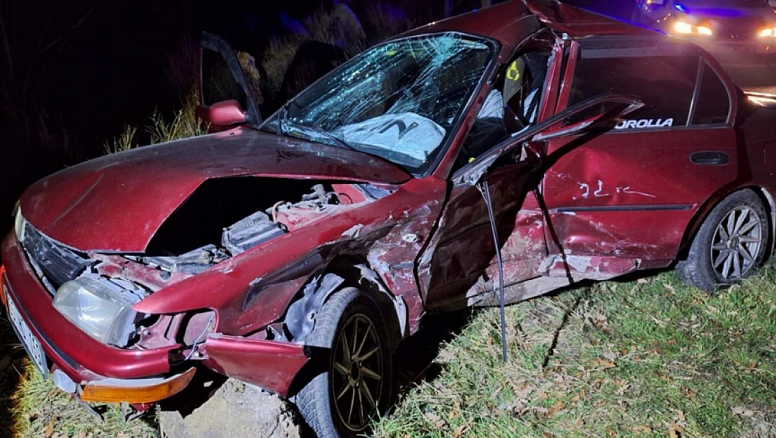 Komşu ilde feci kaza: 1 ölü, 2 yaralı