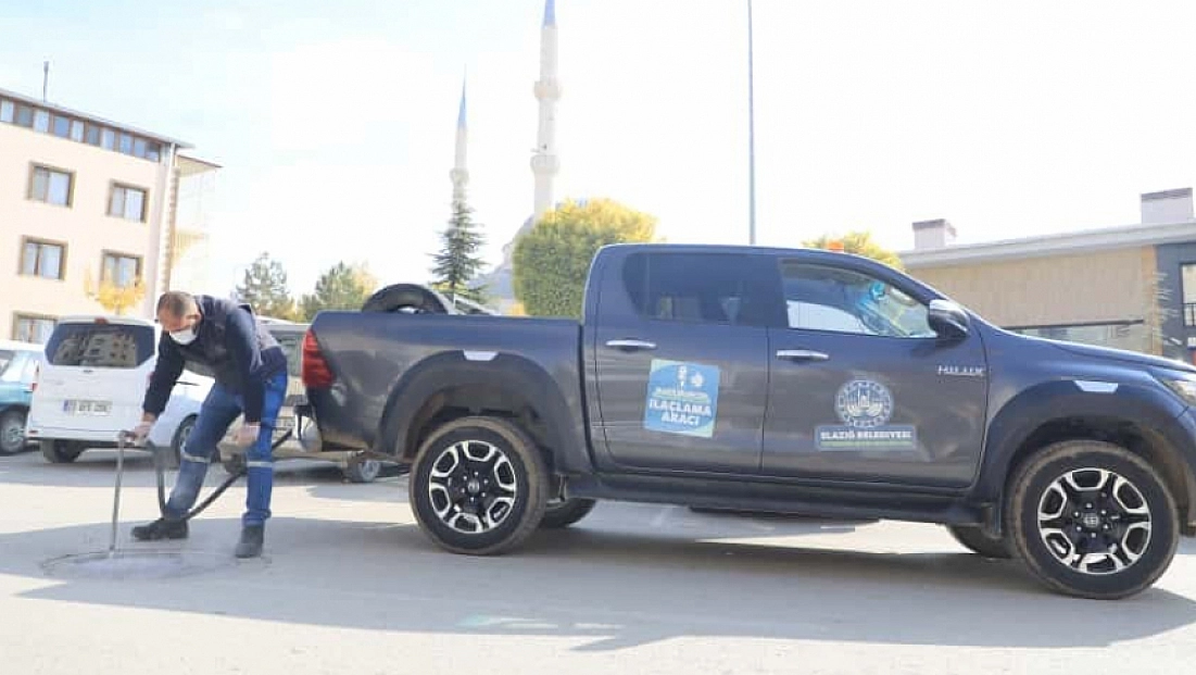 İlaçlama çalışmaları devam ediyor