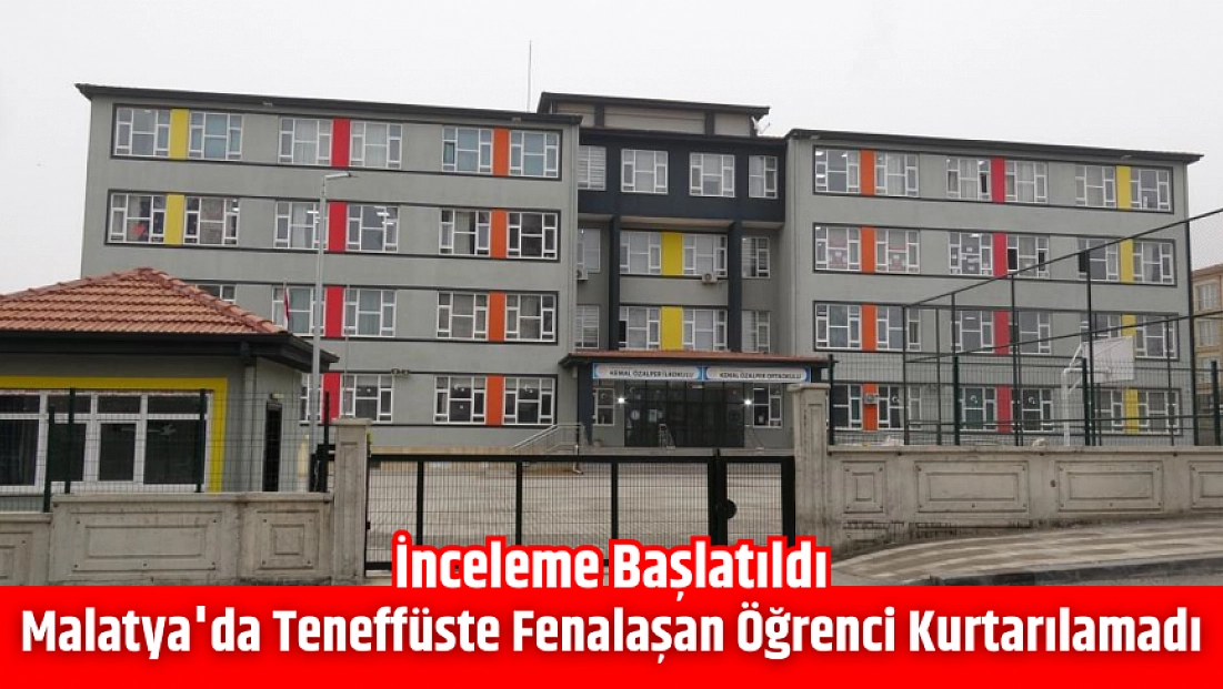 İnceleme başlatıldı: Kalp krizi geçiren 12 yaşındaki öğrenci kurtarılamadı