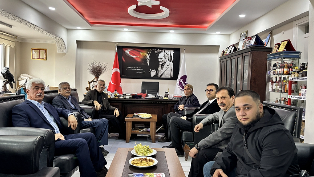 İYİ Parti Heyeti Başkanı Cömertoğlu’nu ziyaret etti