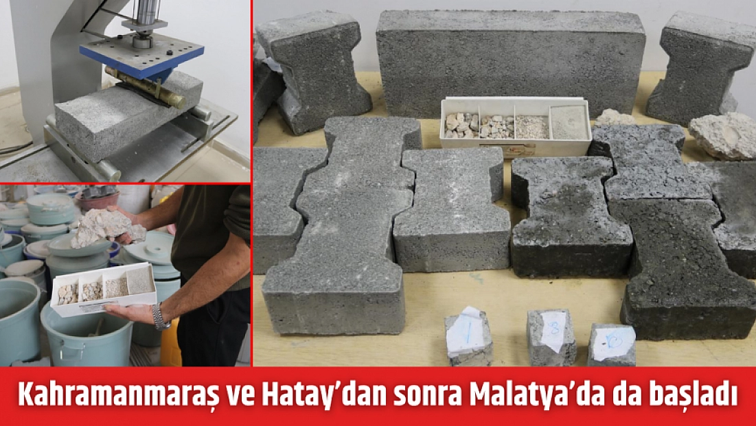 Kahramanmaraş ve Hatay’dan sonra Malatya’da da başladı