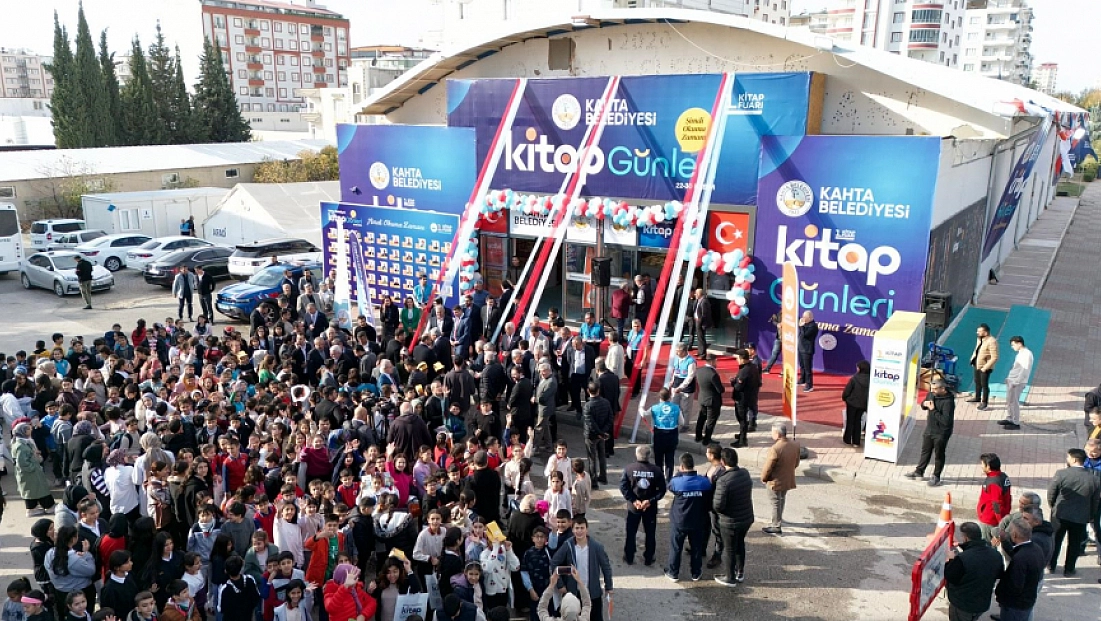 Kahta'da ilk Kitap Fuarı açıldı