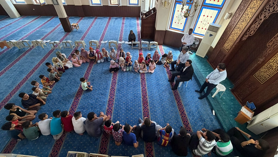 Kaymakam Batı, yaz Kur’an kurslarını ziyaret etti