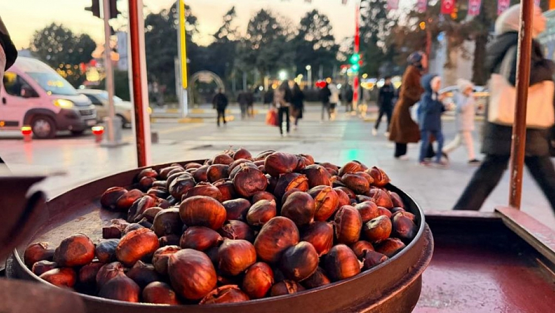 Kestane tezgâhlarda yerini aldı