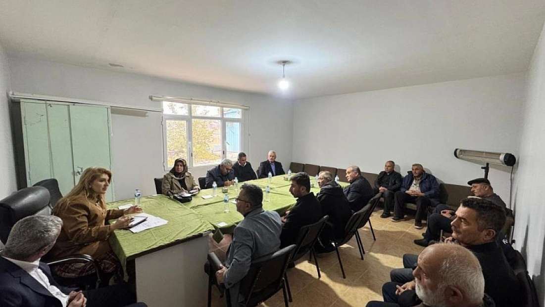 Kırsal mahallelerde altyapı sorunları masaya yatırıldı