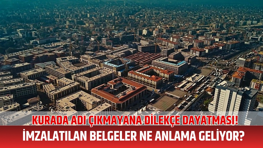 Kurada adı çıkmayana dilekçe dayatması! İmzalatılan belgeler ne anlama geliyor?