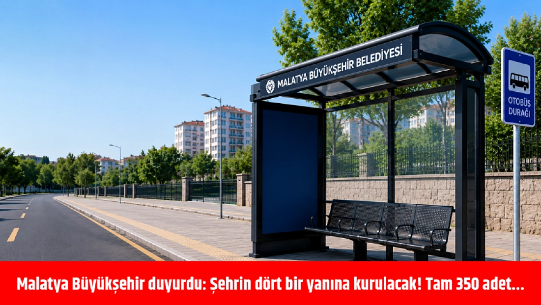 Malatya Büyükşehir duyurdu: Şehrin dört bir yanına kurulacak! Tam 350 adet...